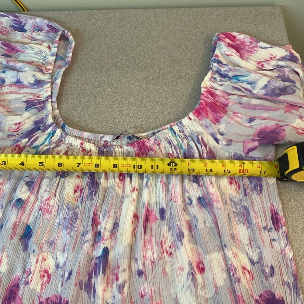 DEX - Pretty Floral Dress. Size M - Picture 5 of 6